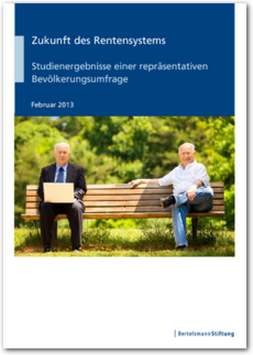 Cover Zukunft des Rentensystems