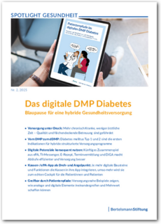 Cover SPOTLIGHT Gesundheit: Das digitale DMP Diabetes