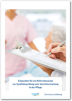 Cover Eckpunkte für ein Reformkonzept zur Qualitätsprüfung und -berichterstattung in der Pflege