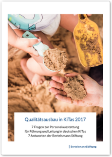 Cover Qualitätsausbau in KiTas 2017