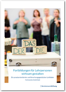 Cover Fortbildungen für Lehrpersonen wirksam gestalten