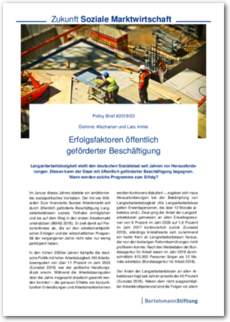 Cover Policy Brief #2019/03: Erfolgsfaktoren öffentlich geförderter Beschäftigung