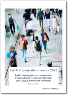 Cover Fachkräftemigrationsmonitor 2022