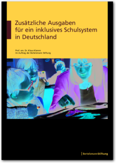 Cover Zusätzliche Ausgaben für ein inklusives Schulsystem in Deutschland