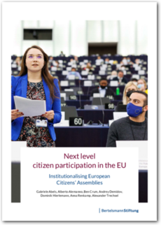 Cover Next level citizen participation in the EU