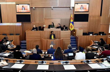 Bild aus einem Parlament