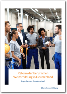 Cover Reform der beruflichen Weiterbildung in Deutschland