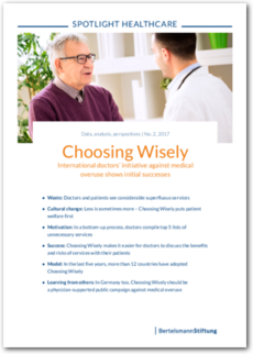 Cover SPOTLIGHT Healthcare: Choosing Wisely