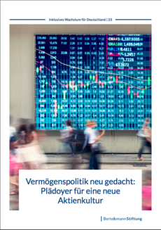 Cover Inklusives Wachstum für Deutschland 23: Vermögenspolitik neu gedacht