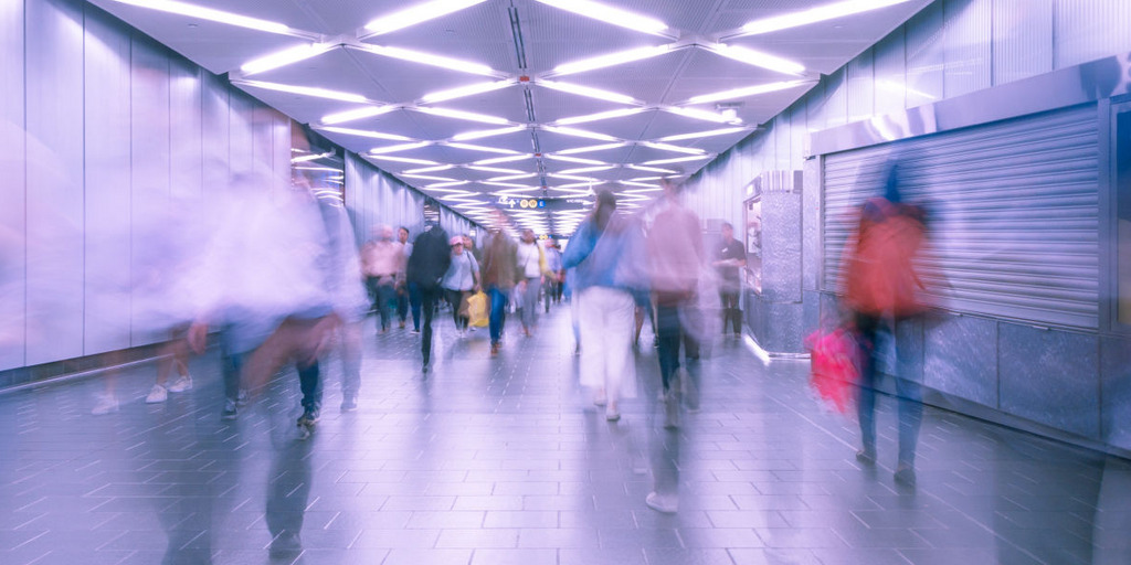 Photo of the ulton Street Subway Station, New York, United States