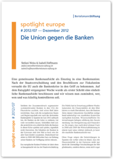 Cover spotlight europe 07/2012: Die Union gegen die Banken