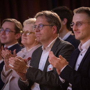Philipp Amthor, MdB; Renate Künast, Bundesministerin a.D.; Finn Heinrich, Director Bertelsmann Stiftung; Carlo Greß, Project Manager Bertelsmann Stiftung