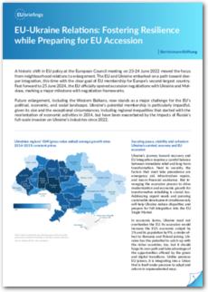 Cover EU-Ukraine Relations: Fostering Resilience while Preparing for EU Accession