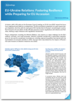 Cover EU-Ukraine Relations: Fostering Resilience while Preparing for EU Accession