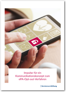 Cover Impulse für ein Kommunikationskonzept zum ePA-Opt-out-Verfahren