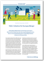 Cover EINWURF 2/2018 - Mehr Initiative für Europas Bürger