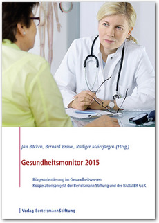 Cover Gesundheitsmonitor 2015