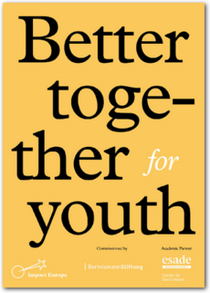Cover Better together for youth – Empowering future generations through collective action