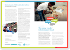 Cover Gemeinsam Mittendrin Gestalten - Geflüchtete Jugendliche stärken