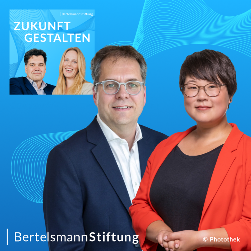 Podcast Zukunft gestalten mit Ye-One Rhie und Finn Heinrich