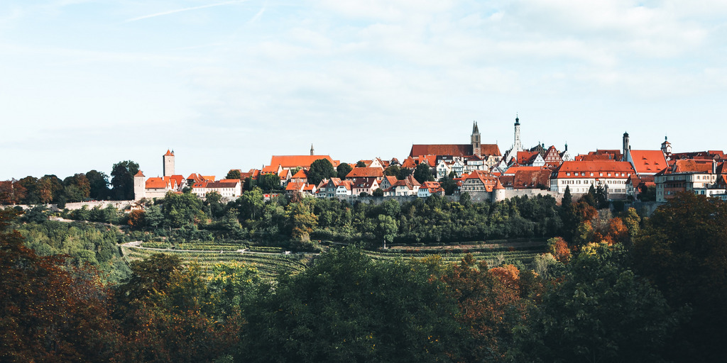 Ansicht einer Stadt