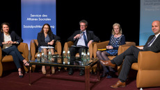 Podiumsdiskussion Dt.-Franz. Herausforderungen Armut u. Ungleichheit(© Sebastian Pfütze)