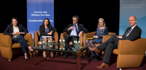 Podiumsdiskussion Dt.-Franz. Herausforderungen Armut u. Ungleichheit(© Sebastian Pfütze)