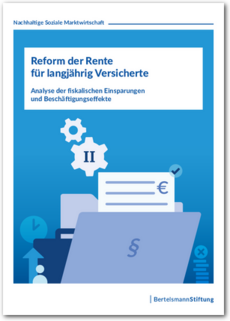 Cover Reform der Rente für langjährig Versicherte