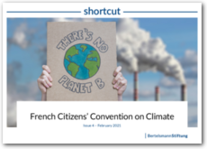 Cover SHORTCUT 4 - French Citizens' Convention on Climate