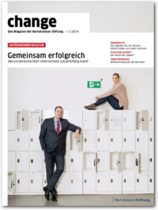 Cover change 1/2014 - Unternehmenskultur