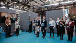 Menschengruppe bei der Transform in Berlin, 19.03.2025 in Berlin