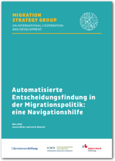 Cover Automatisierte Entscheidungsfindung in der Migrationspolitik: eine Navigationshilfe