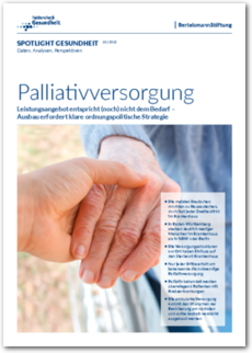 Cover SPOTLIGHT Gesundheit: Palliativversorgung