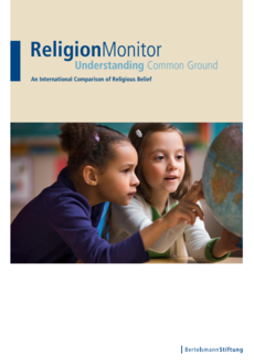 Cover ReligionMonitor