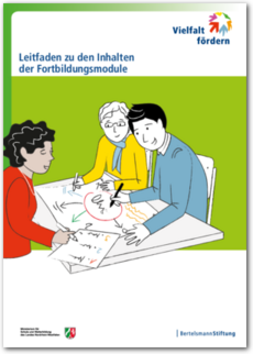 Cover Leitfaden zu den Inhalten der Fortbildungsmodule