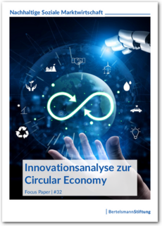 Cover Innovationsanalyse zur Circular Economy