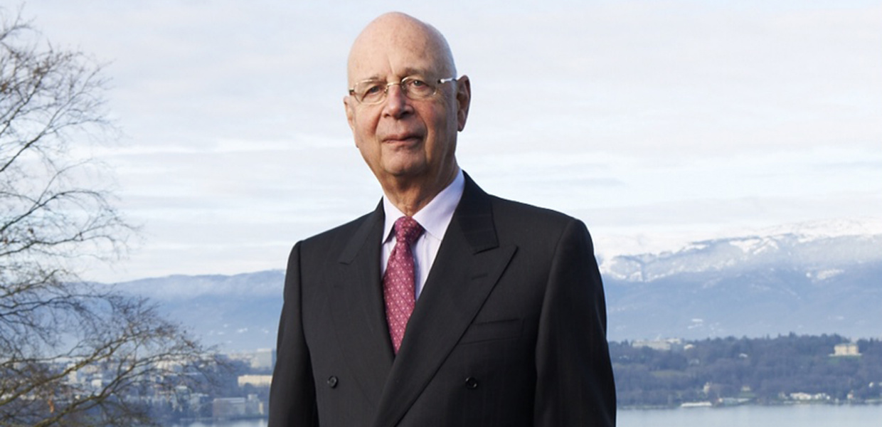 Prof. Klaus Schwab, Gründer und Vorsitzender des Weltwirtschaftsforums.