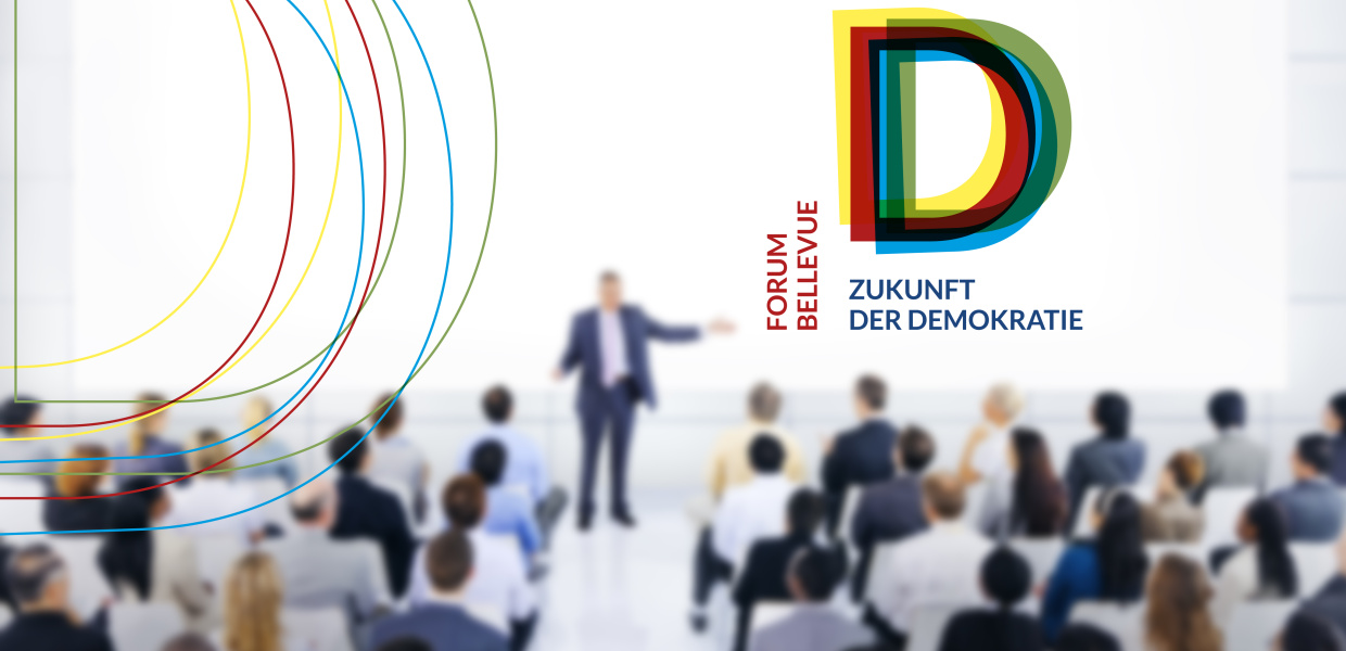 Foto für Forum Bellevue; eine Gruppe von Menschen hört sich einen Vortrag an; Group Of Business People Listening To A Speech; Shutterstock ID 193519007; PO: Forum Bellevue; Client: Bertelsmann Stiftung; Other: ST-CC  31.08.2017