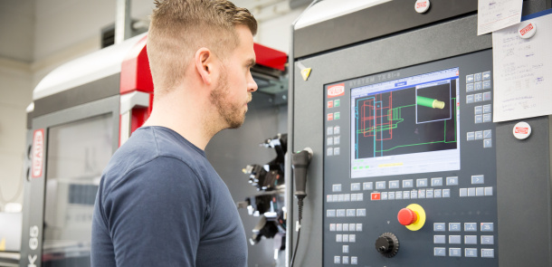 Jugendlicher Auszubildender