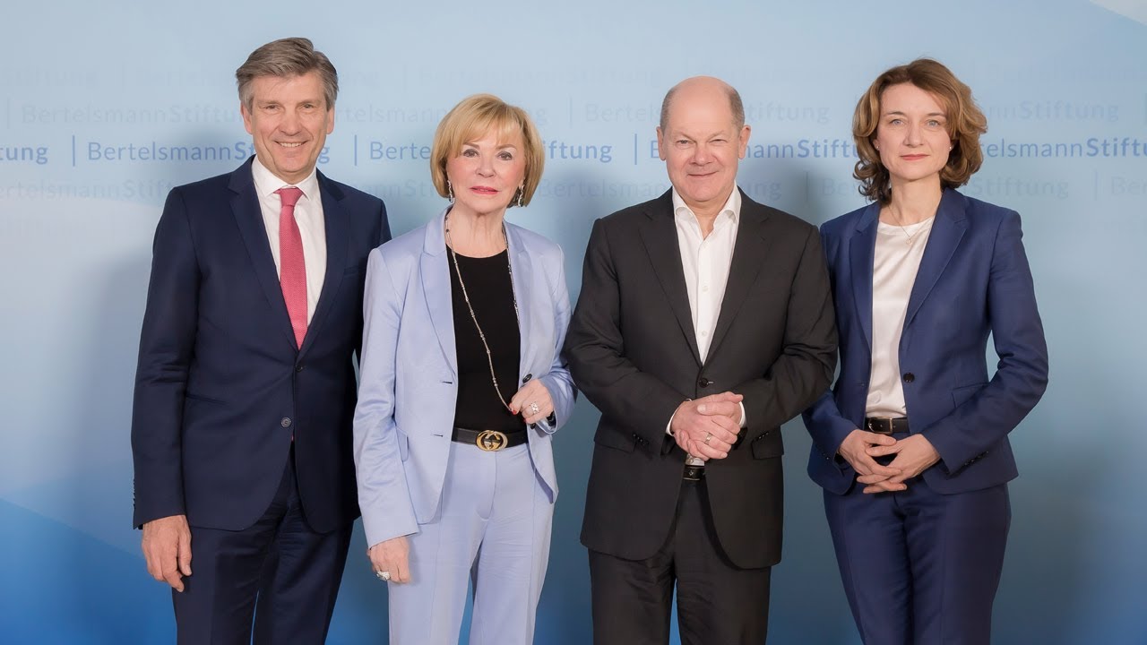 How to bolster our democracy effectively - Discussion with German Chancellor Olaf Scholz