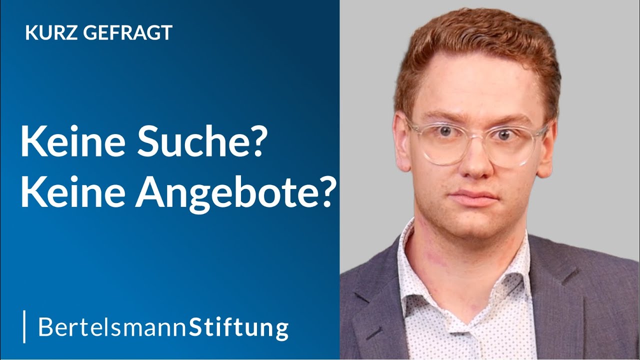 Vorschaubild mit Tobias Ortmann für ein Kurz gefragt. Auf dem Bild steht: Keine Suche? Keine Angebote?