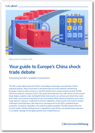 Your guide to Europe’s China shock trade debate