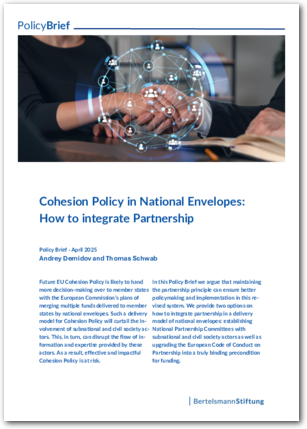 Cohesion Policy in National Envelopes: How to integrate Partnership