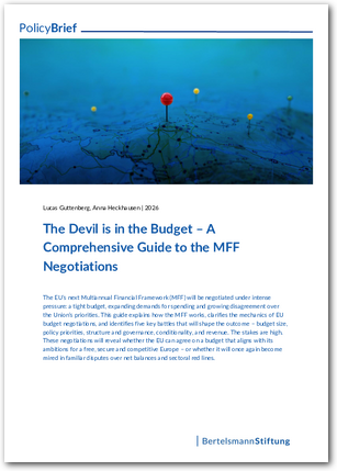 The Devil is in the Budget – A Comprehensive Guide to the MFF Negotiations