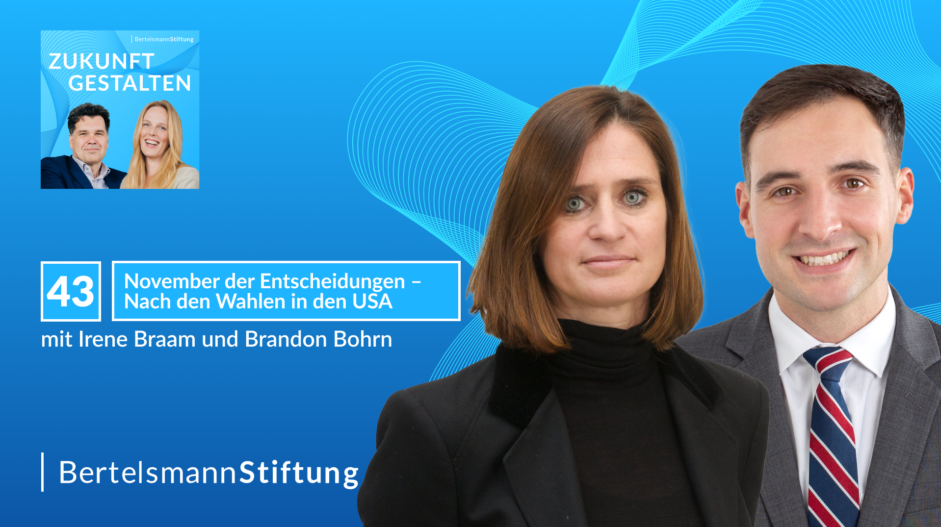 Podcast mit Irene Braam und Brandon Bohrn