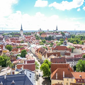 Bird’s-eye view of Tallinn