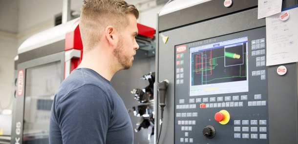 Jugendlicher Auszubildender