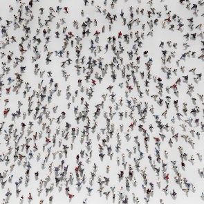 Wimmelbild mit Menschen - eupinions