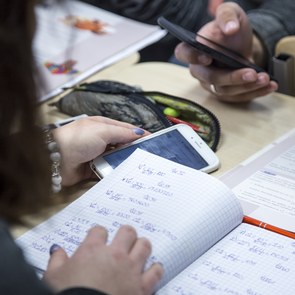 Mathe-Unterricht mit Smartphone