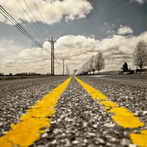 Strasse Wegweiser Kommune